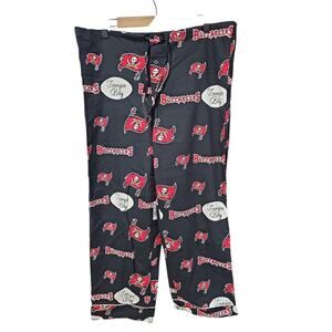 NFL Women's Tampa Bay Buccaneers Pajama Pants Black Size M